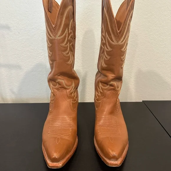 Tecovas Annie Cowboy Boots - 7.5 Caramel - Picture 3 of 7